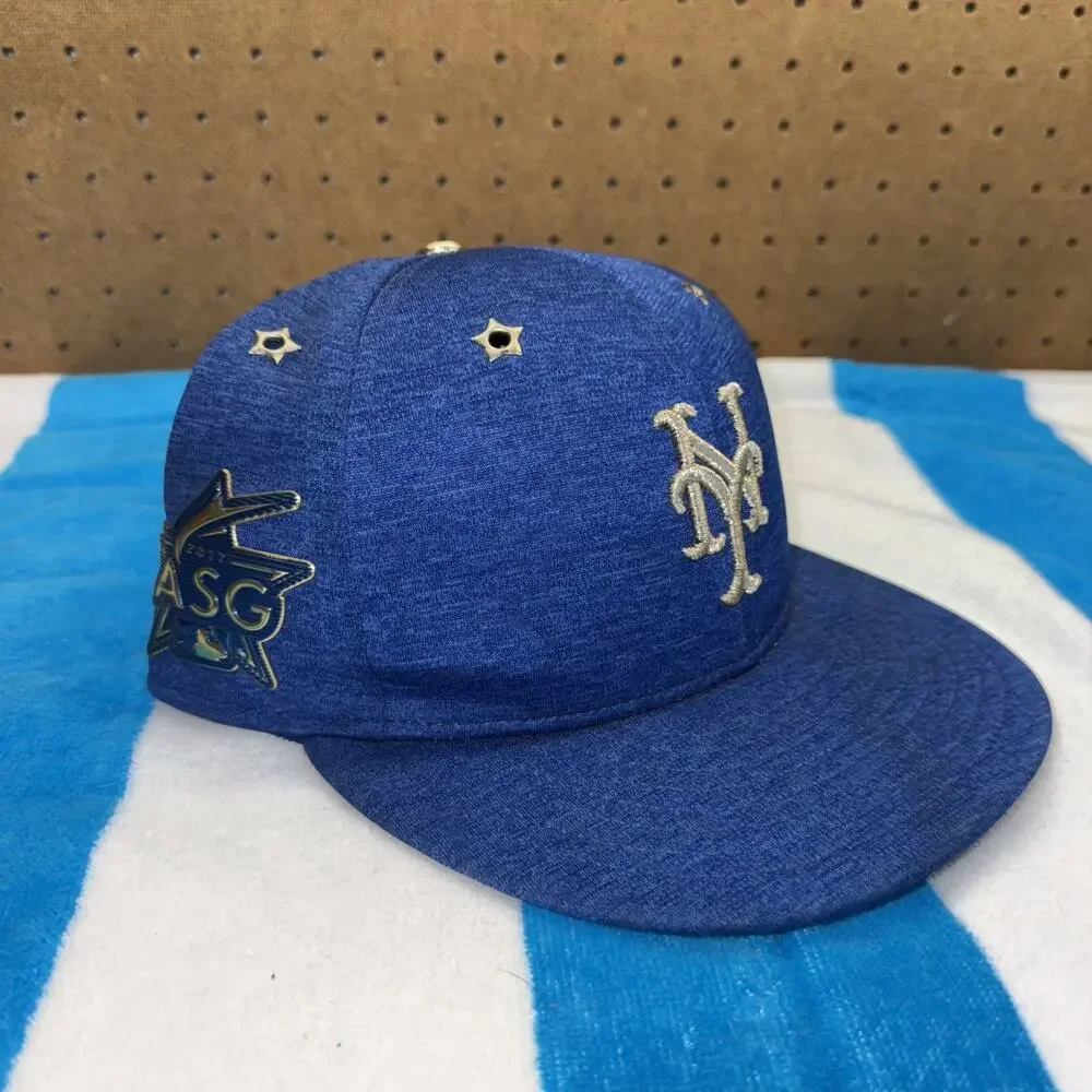 New York Mets New Era 2017 MLB All-Star Game 59FIFTY Fitted Hat -Heathered Royal